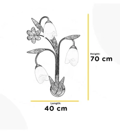 Applique 3 luci onli 