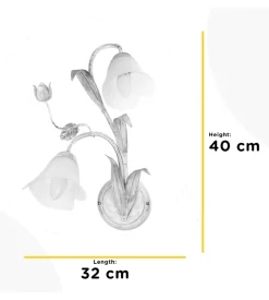 Applique 2 luci onli 