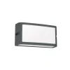 Applique led da esterno eglo "camarda" antracite 4000k