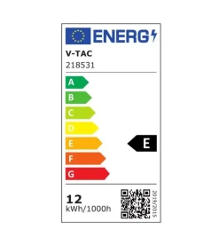 Applique led da esterno quadrata a doppio fascio luminoso vtac grigio 3000k