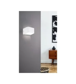 Applique led da interno eglo "sania 4" bianco 3000k