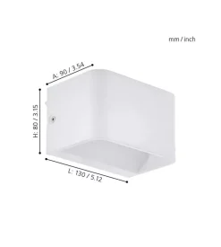 Applique led da interno eglo 