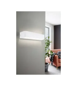 Applique led da interno eglo "sania" bianco 3000k