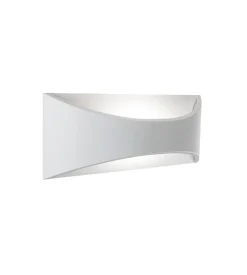 Applique led "moon" bianca 12w, bianco naturale