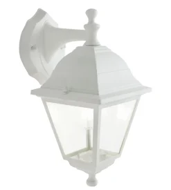 Applique "nano " verso il basso bianca, e27