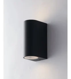 Applique "one" per esterno biemissione luminosa antracite, 35w