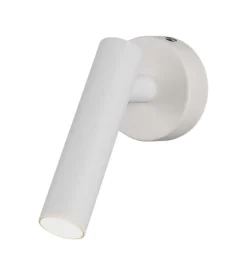 Applique slim da hotel bianca per lettura 2w, 4000k