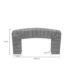 Arco bocca frontale per forno pizza "napoli"