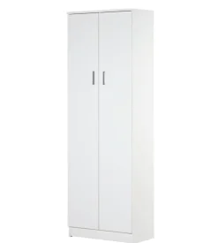 Armadietto 2 ante bianco,62x183x34 cm