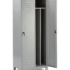 Armadietto spogliatoio sporco pulito essenza in metallo 2 posti 68,5x50x180 cm