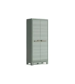 Armadio in resina alto multispace keter "planet" grigio 80x44x182 cm