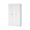 Armadio multifunzione 3 ante bianco 104,2x36x180,9 cm