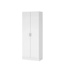 Armadio multifunzione 2 ante bianco 70x36x180,9 cm