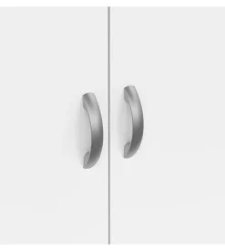 Armadio multifunzione bianco 69,2x34,6x170,4 cm