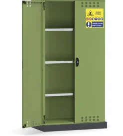 Armadio per fitofarmaci e fitosanitari fami "perfom" in lamiera verde 104,8x60x202,7 cm