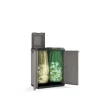 Armadio per raccolta differenziata keter "split cabinet recycling" in polipropilene 68x39x85 cm