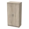 Armadio scarpiera quercia con 2 ante, 54,6x108x35,3 cm