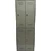 Armadio spogliatoio in metallo grima 4 ante, 60x40x167 cm