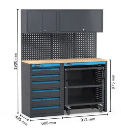 Arredamento modulare garage fami 