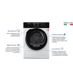 Asciugatrice a pompa di calore hyundai 