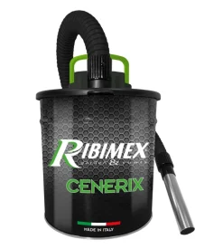 Aspiracenenere elettrico ribimex "cenerix" 800 w 18 lt