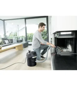 Aspiracenere elettrico karcher "ad 2" 600 w 14 lt
