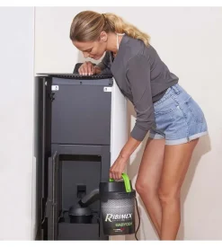 Aspiracenere elettrico ribimex "babycen" 500 w 4 lt