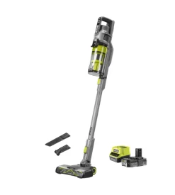 Aspirapolvere a batteria ryobi "rsvs18-1c20g" brushless con batteria 18v 2ah