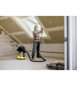 Aspiratore solidi liquidi elettrico karcher "kwd 6 p s v-30/8/22/t" 1300w 30 lt