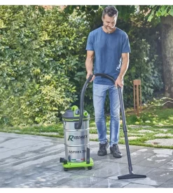 Aspiratore solidi liquidi elettrico ribimex "aspirix" 1200w 30 lt 40 l/s - prasp30it