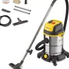 Aspiratore solidi liquidi elettrico stanley "sxvc30xtde" 1600w 30lt 36,5 l/s