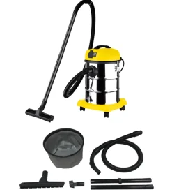 Aspiratore solidi liquidi elettrico system+ 1200w 30 lt 33 l/s