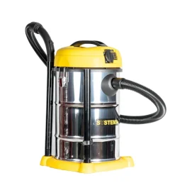 Aspiratore solidi liquidi elettrico system+ 1200w 30 lt 33 l/s