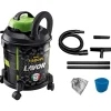 Aspiratore solidi liquidi elettrico lavor "joker 1400s" 1400 w 20 litri 40 l/s