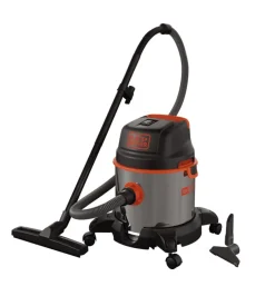 Aspiratore solidi liquidi elettrico black+decker "bxvc20xe" 1400w 20 lt 33 l/s