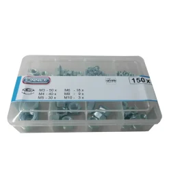 Assortimento dadi 150 pz.