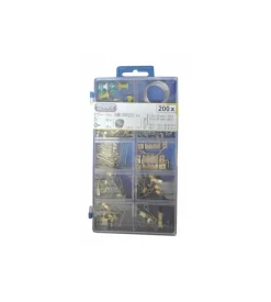 Assortimento ganci per quadri 200 pz.