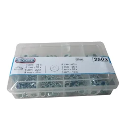 Assortimento rondelle 250 pz.