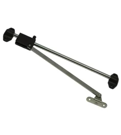 Asta frenata per ante a ribalta - 352 mm. - marrone