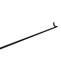 Asta superiore destra a gancio per spagnolette 150 cm.