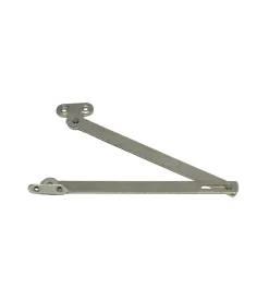 Aste snodate con fermo - 250 mm. - ferro nichelato - 2 pz.