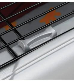 Atlas deluxe 20 open grigio - trasportino per cane - ferplast