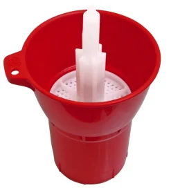 Avvinatore spin in sacchetto trasparente.