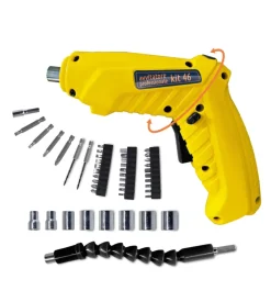 Avvitatore a batteria "professional" con valigetta e kit 46 accessori
