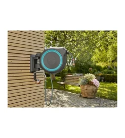 Avvolgitubo a parete automatico gardena 