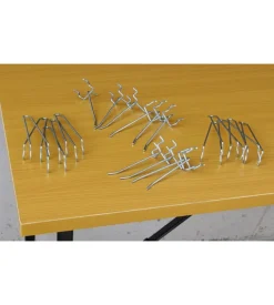 Banco da lavoro richiudibile con pannello valex - 117x60x145 cm