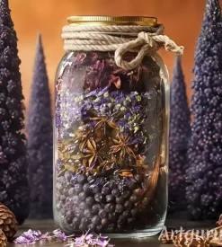 Barattolo in vetro bormioli "4 stagioni" 1,5 kg