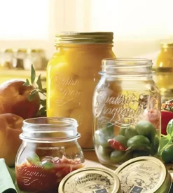 Barattolo in vetro bormioli "4 stagioni" 1 kg