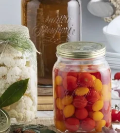 Barattolo in vetro bormioli 