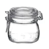 Barattolo in vetro con chiusura ermetica bormioli "fido" 500 ml